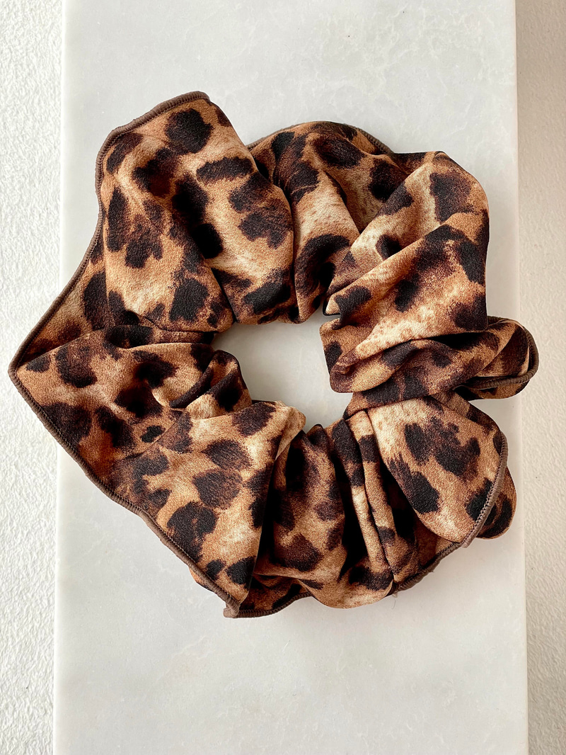 Leopar Scrunchie Toka