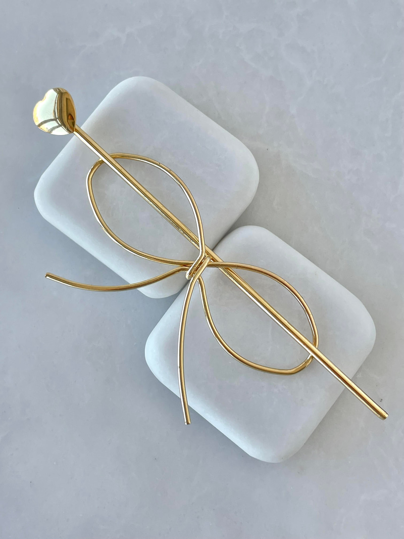 Fiyonk Model Topuz Tokası Gold