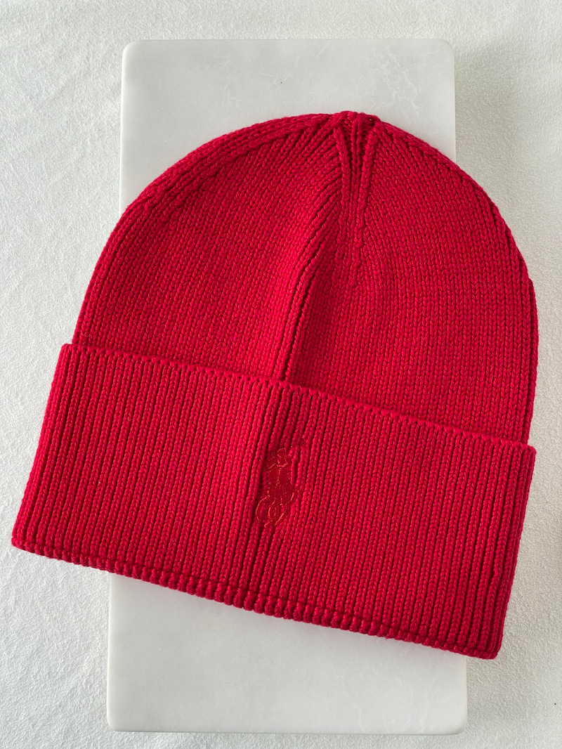 Binici Model Merserize Örgü Bere Kırmızı