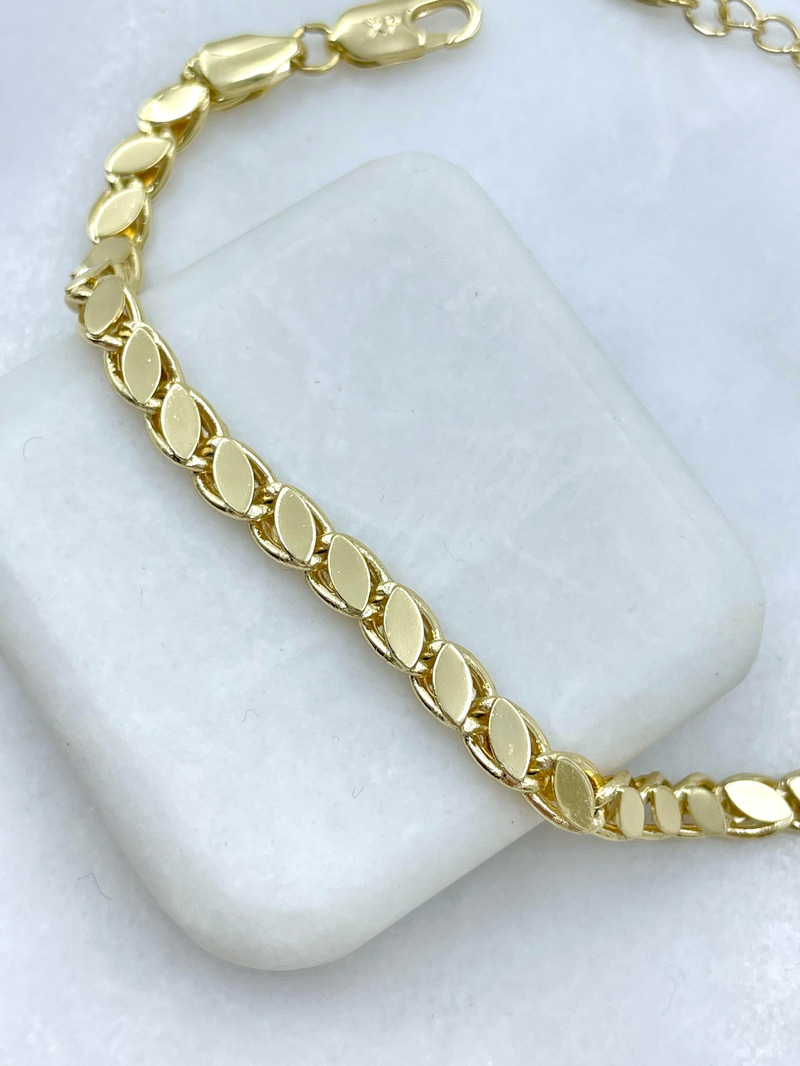 Özel Seri Arpa Zincir Bileklik Gold