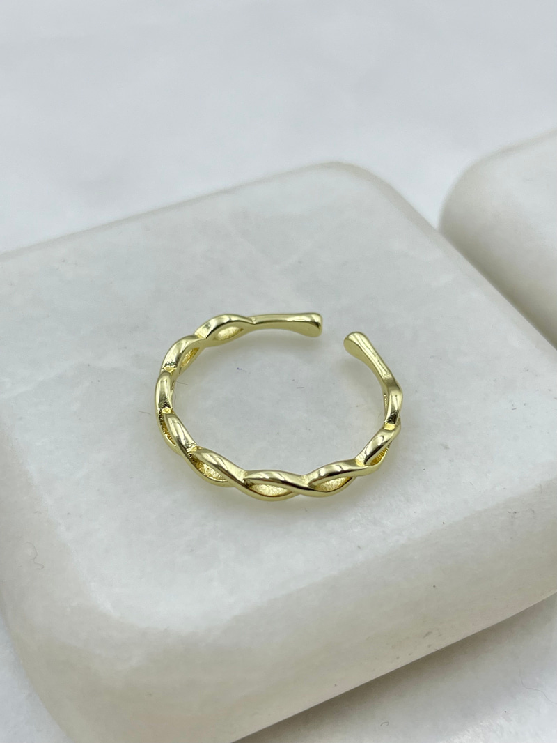 Sarmal Model Yüzük Gold