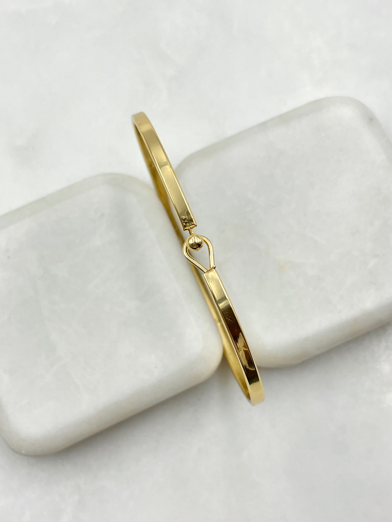 Topçuk Birleşim Minimal Kelepçe Gold
