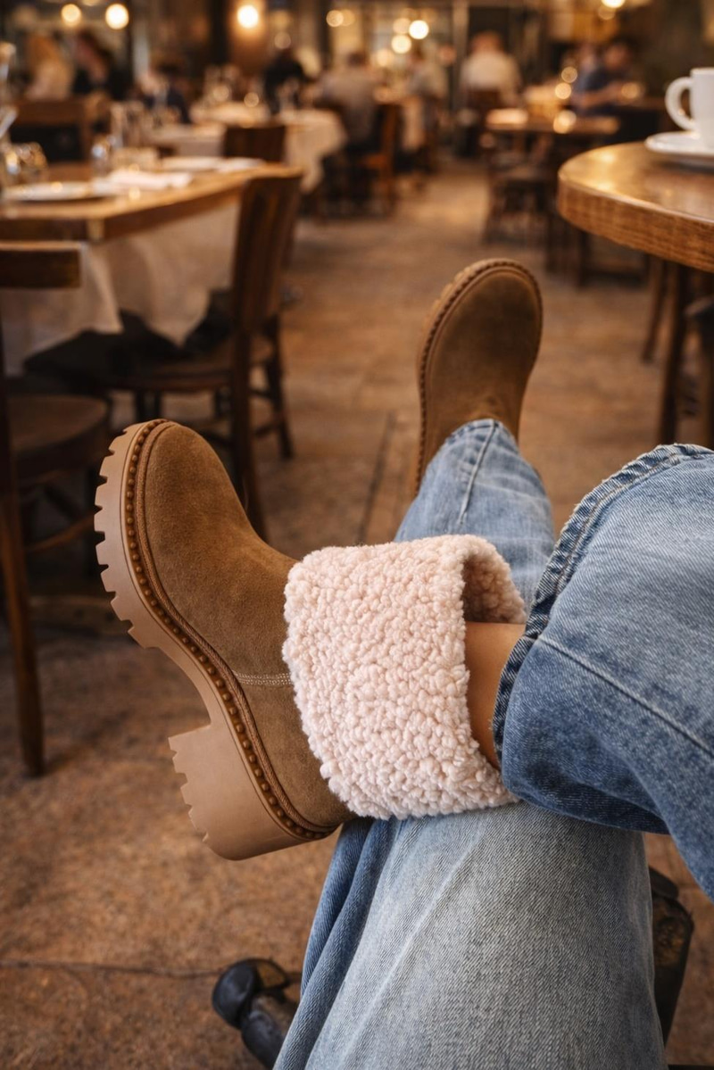 Castle Camel Hakiki Deri Bot