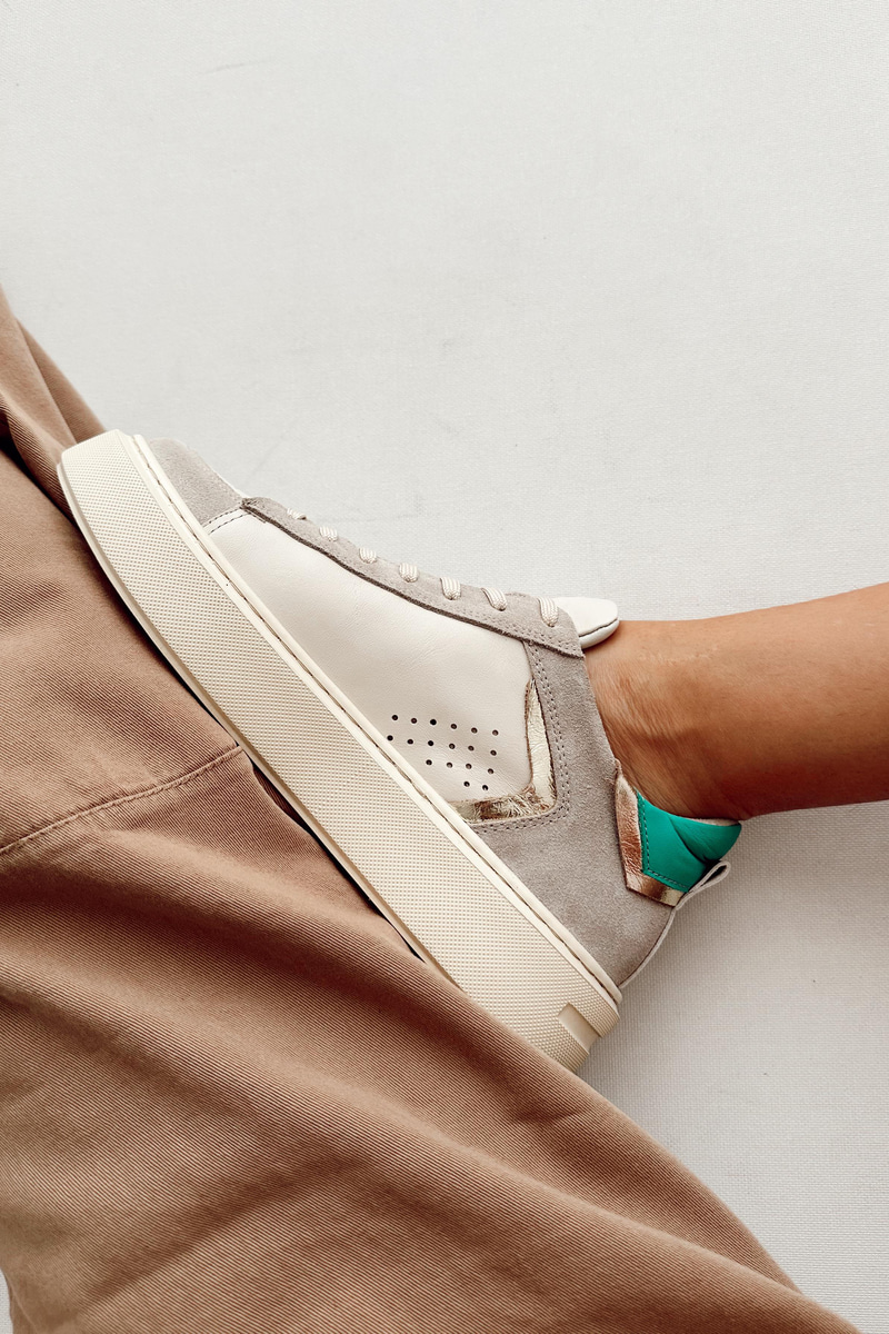 Secret Bej Hakiki Deri Sneakers