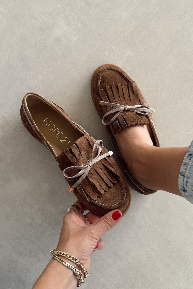 Softee Toprak Hakiki Deri Loafer