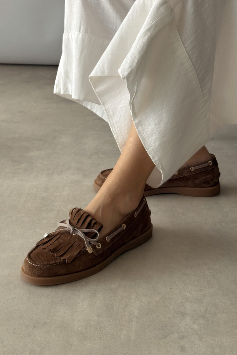 Softee Toprak Hakiki Deri Loafer
