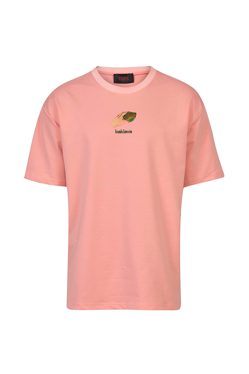 Karaköy Güllüoğlu X TAPIS Pembe T-Shirt