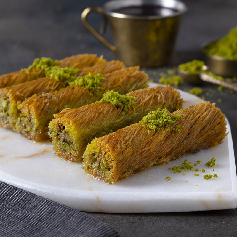 بورما قطايف بالفستق 