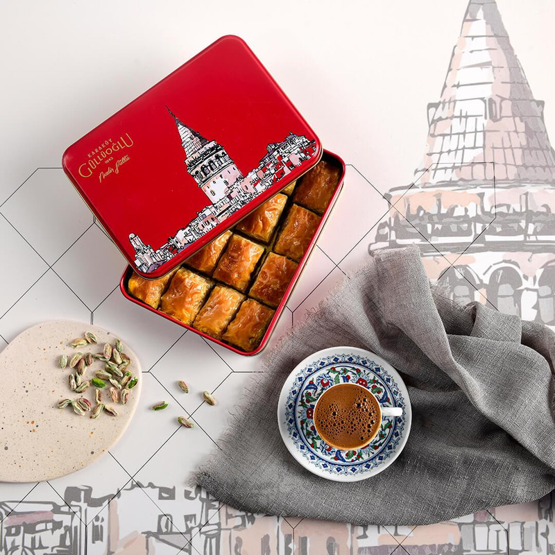 Kent Mirası Kutuda Fıstıklı Baklava 500 Gr 