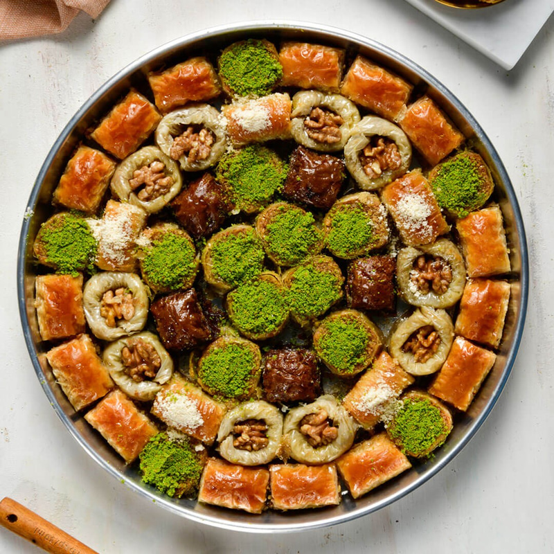 صينية بقلاوة بالجوز مميزة 1.5 كيلو