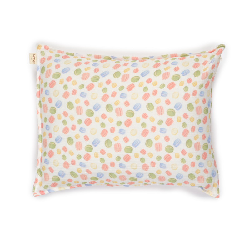 Müslin Bebek Yastık Kılıfı Macarons