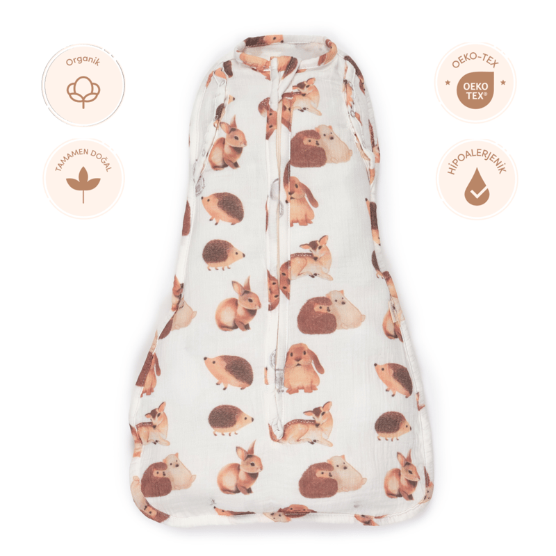 Müslin Kundak Uyku Tulumu Forest 