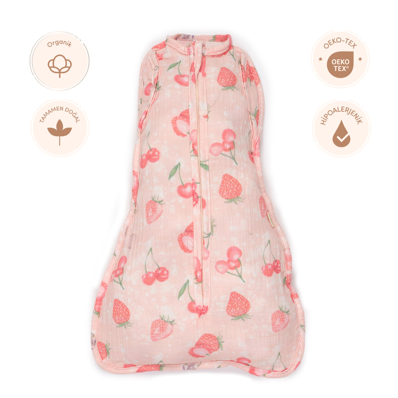 Müslin Kundak Uyku Tulumu Fruity