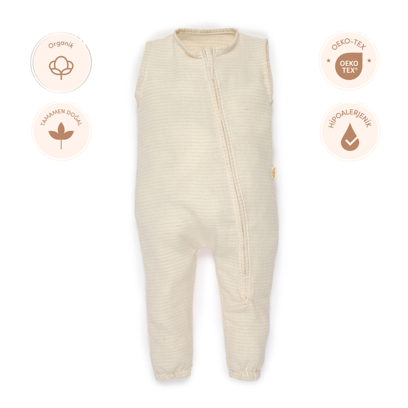 Müslin Uyku Tulumu Beige 