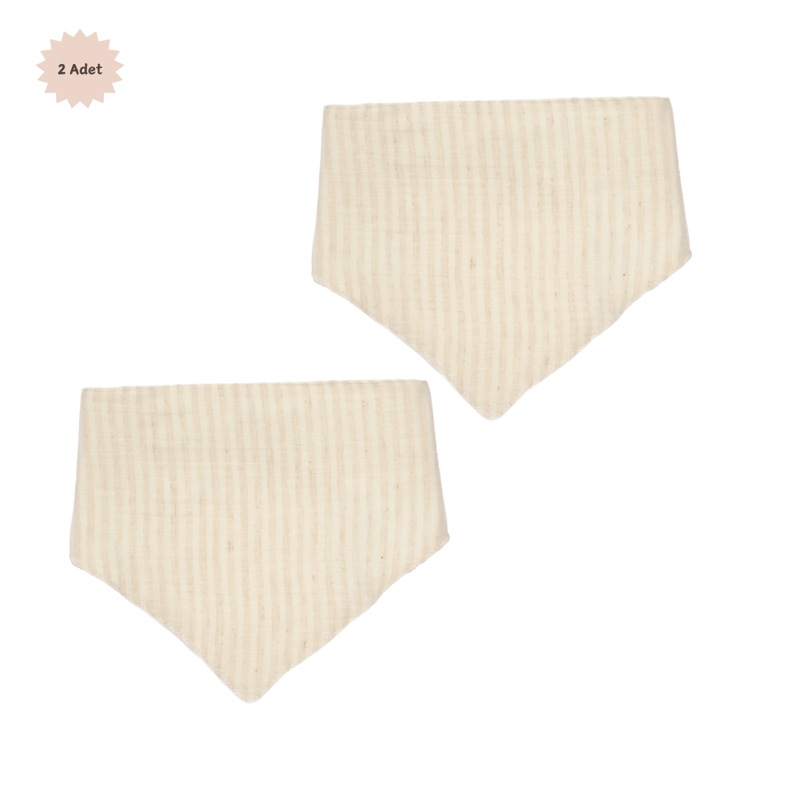 Salya Önlüğü Beige 2'li