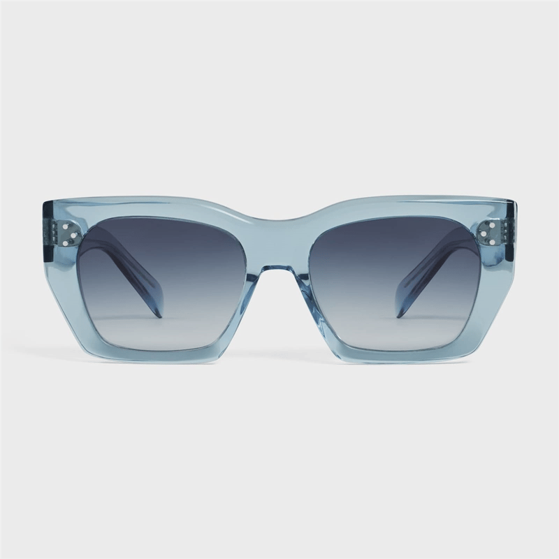 Celine 3 Dots Cat Eye CL 40342I Mavi Degrade / Mavi güneş gözlüğü - yan görünüm