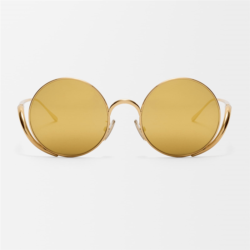 Loewe Island LW 40187U Sarı / Gold güneş gözlüğü - yan görünüm