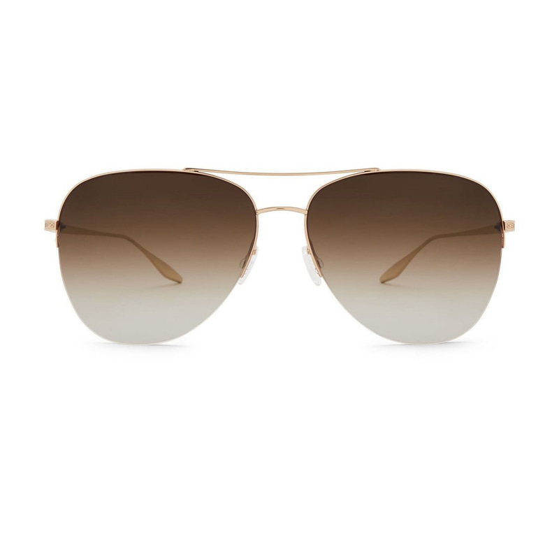 Barton Perreira Chevalier Pilot Gold unisex güneş gözlüğü - ön görünüm