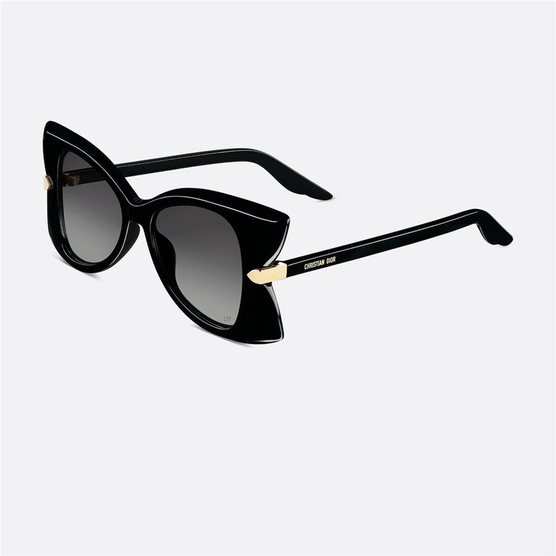 Dior DiorButterfly S1I CD 40227I 01B siyah kelebek kadın güneş gözlüğü