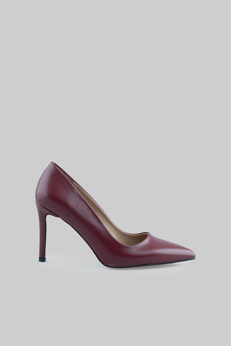Venüs Model Özel Seri Klasik Stiletto Bordo
