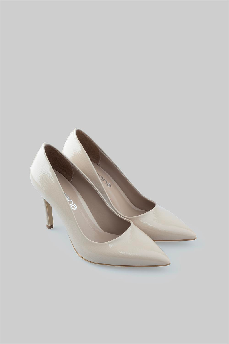 Venüs Model Özel Seri Klasik Stiletto Ten Kırışık