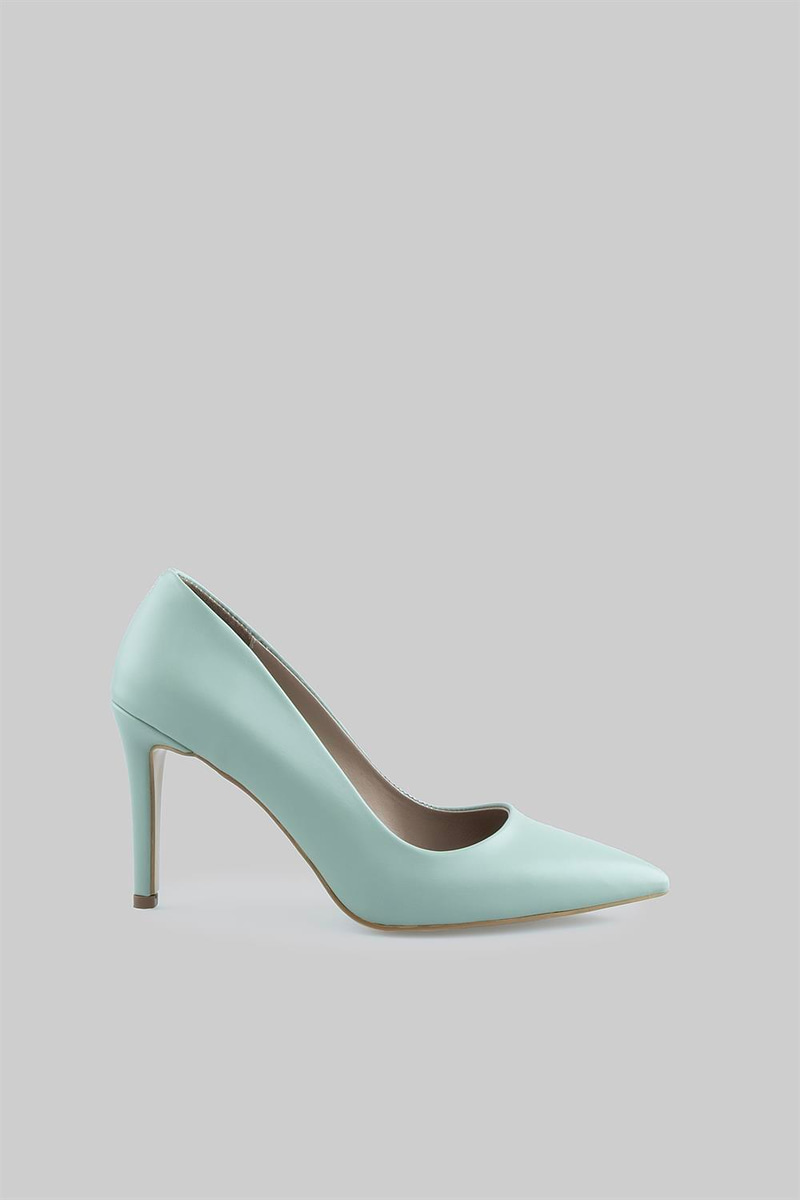 Venüs Model Özel Seri Klasik Stiletto Mint Yeşil