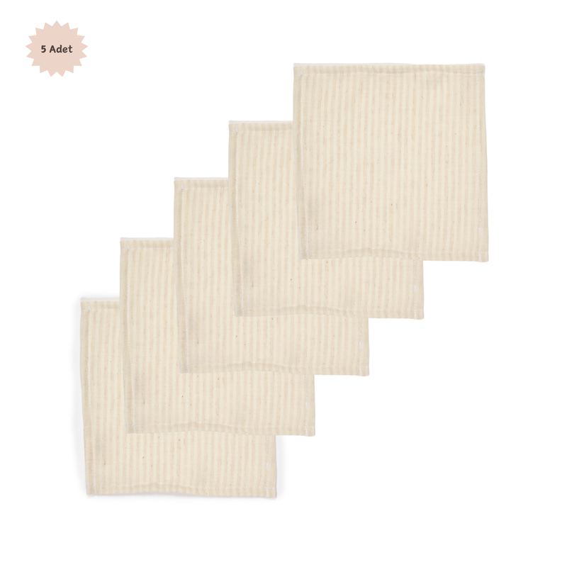 Ağız ve Omuz Bezi Beige 5'li