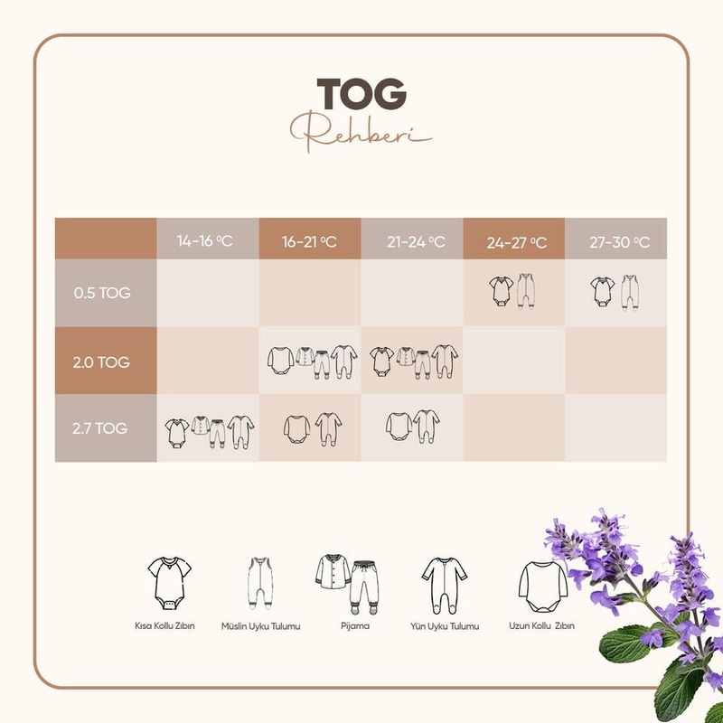 Müslin Kundak Uyku Tulumu Forest 