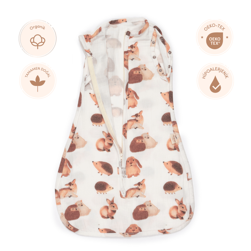 Müslin Kundak Uyku Tulumu Forest 