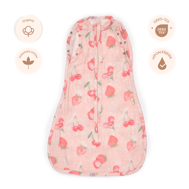 Müslin Kundak Uyku Tulumu Fruity