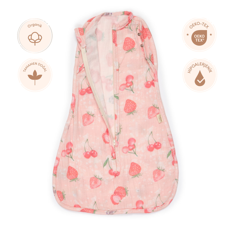 Müslin Kundak Uyku Tulumu Fruity