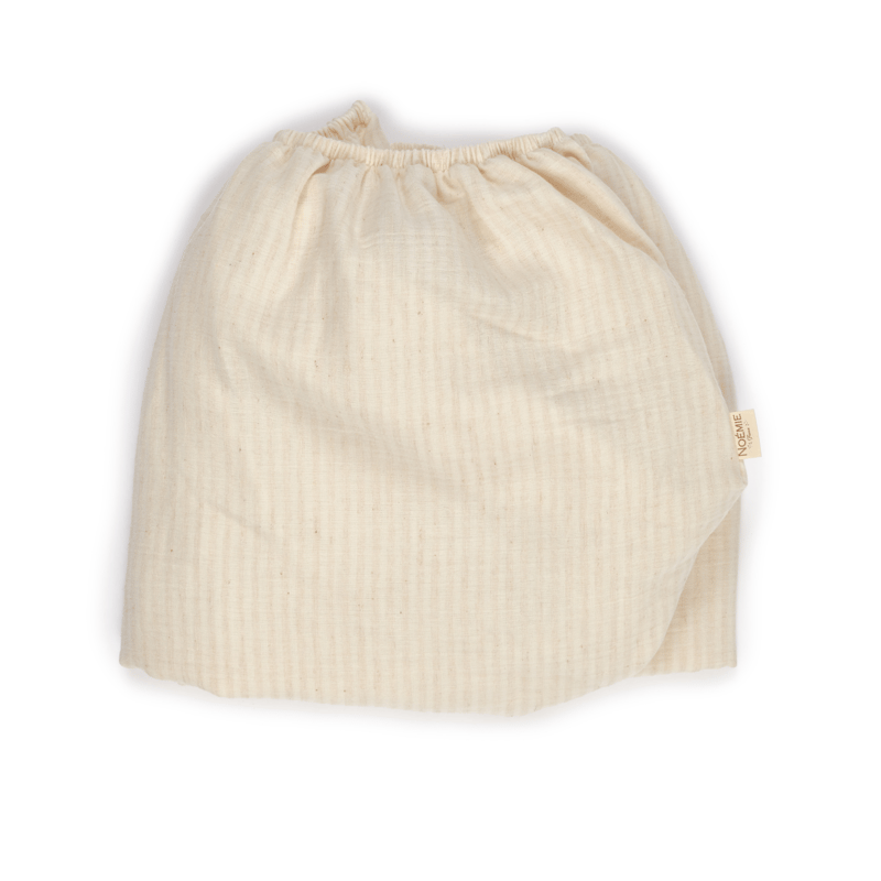 Müslin Lastikli Bebek Çarşafı Beige