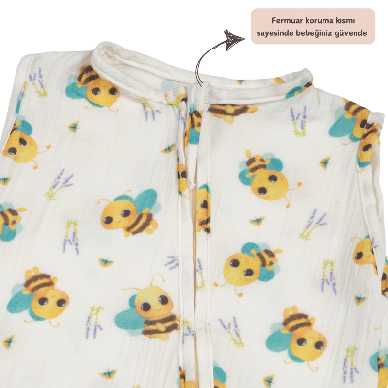 Müslin Uyku Tulumu Bees 