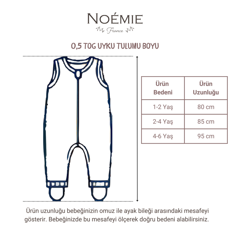 Müslin Uyku Tulumu Beige 