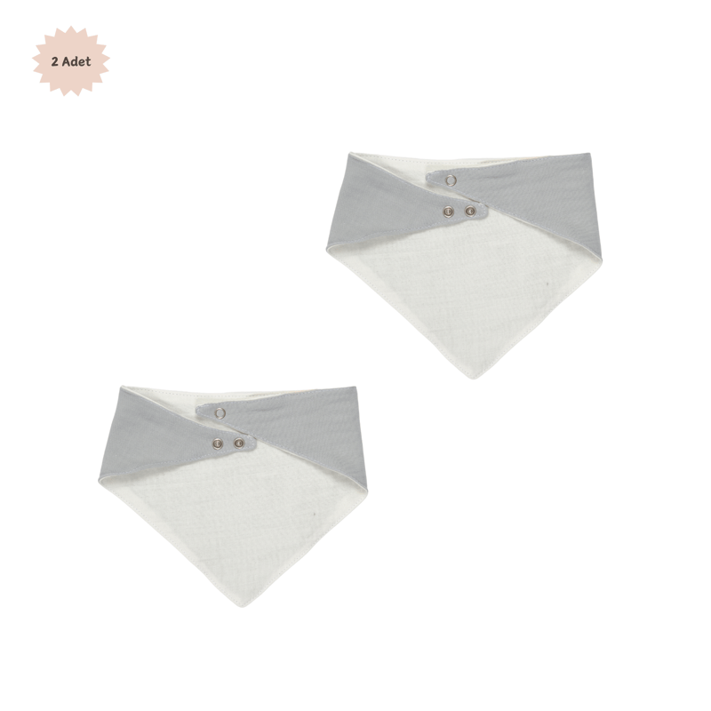 Salya Önlüğü Grey 2'li