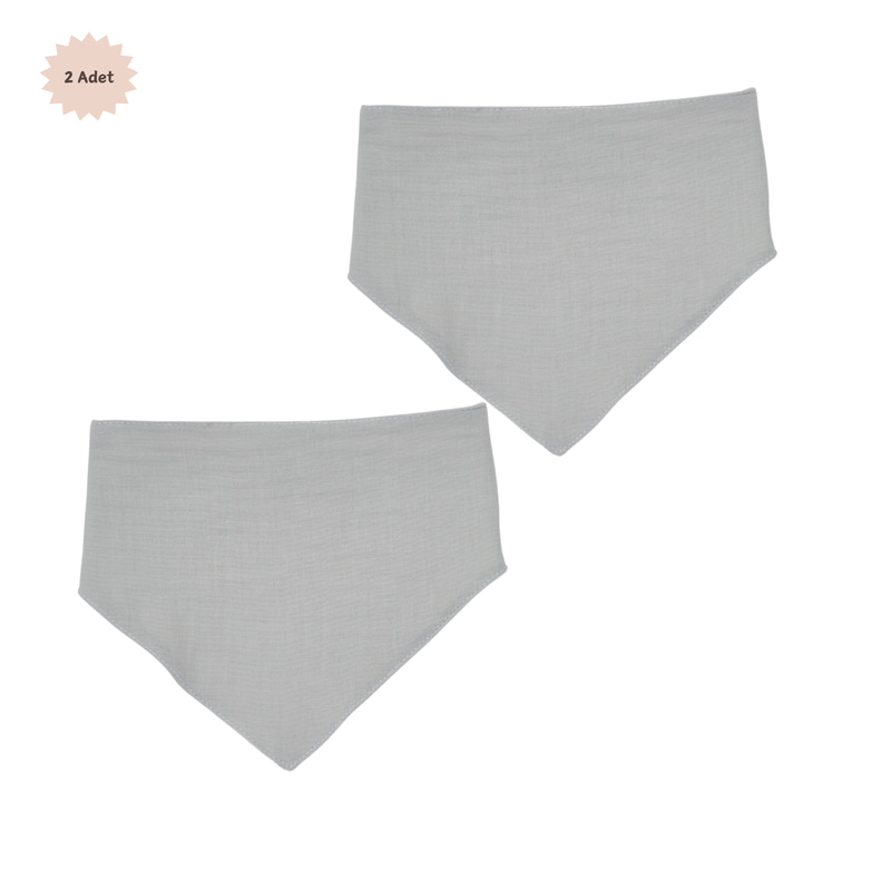 Salya Önlüğü Grey 2'li