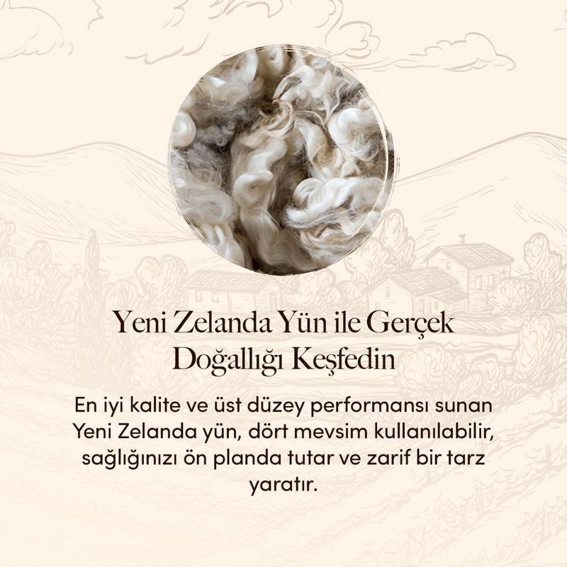 Wool Comfort Yün Yastık