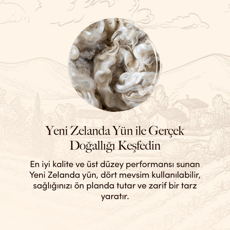 Yün Kundak Uyku Tulumu Bees 