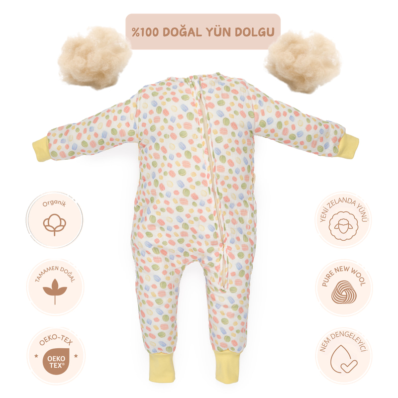 Yün Uyku Tulumu Macarons 