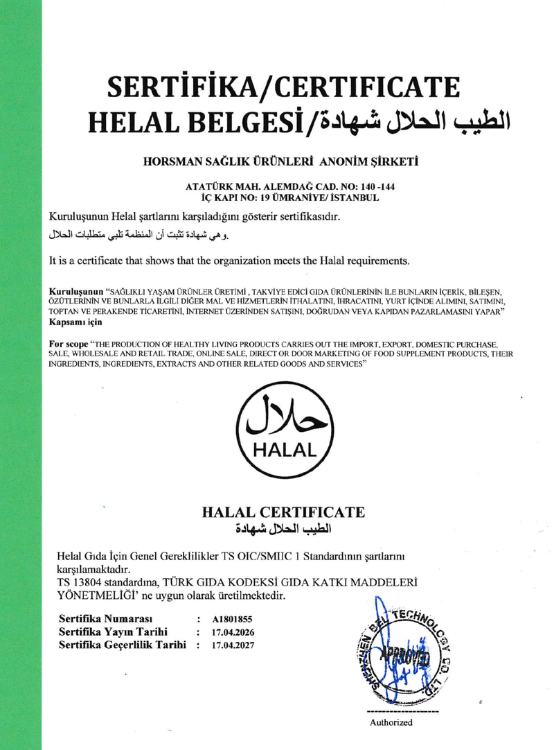 HALAL CERTIFICATE