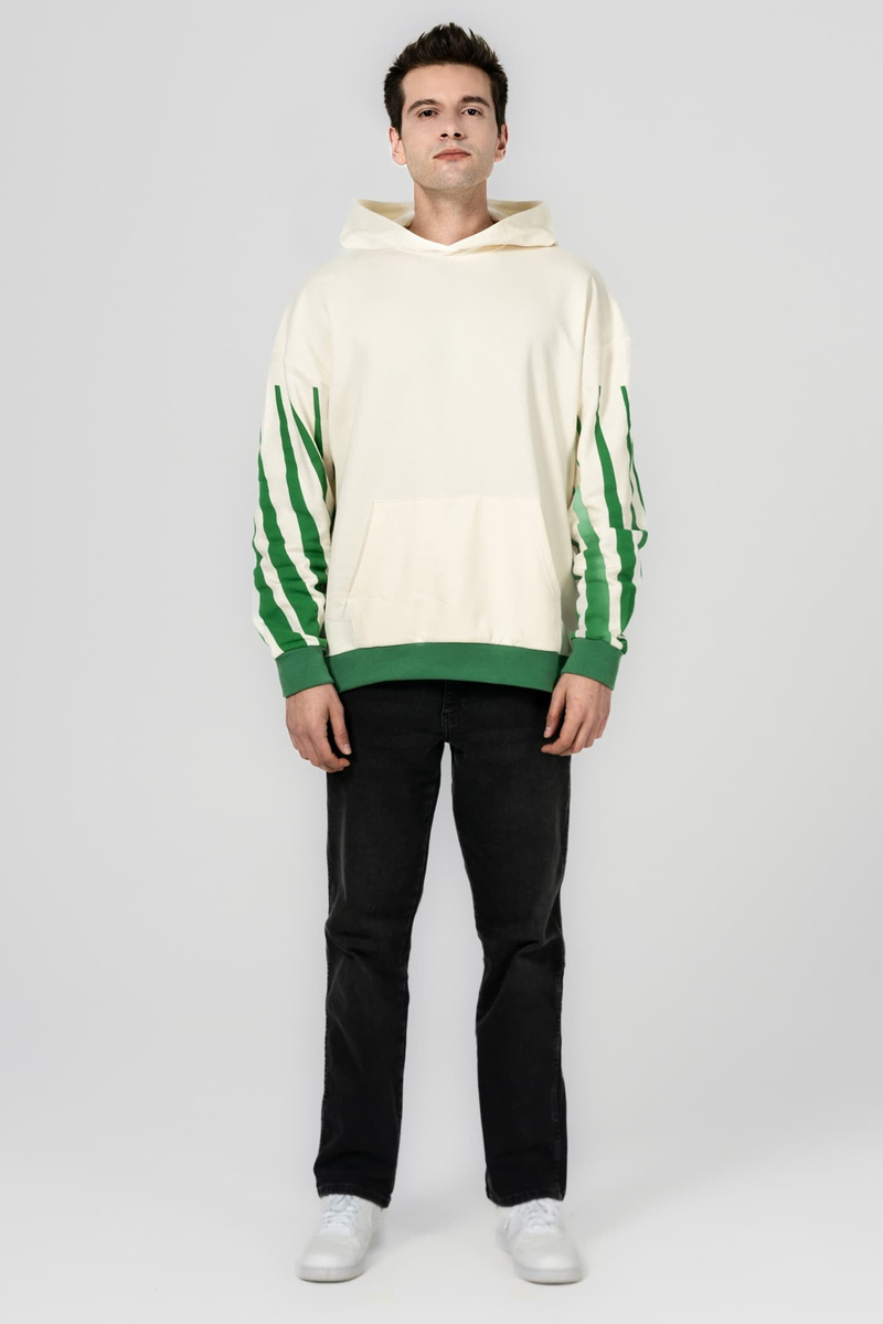 ROKETSAN OVERSIZE KAPÜŞONLU SWEATSHIRT