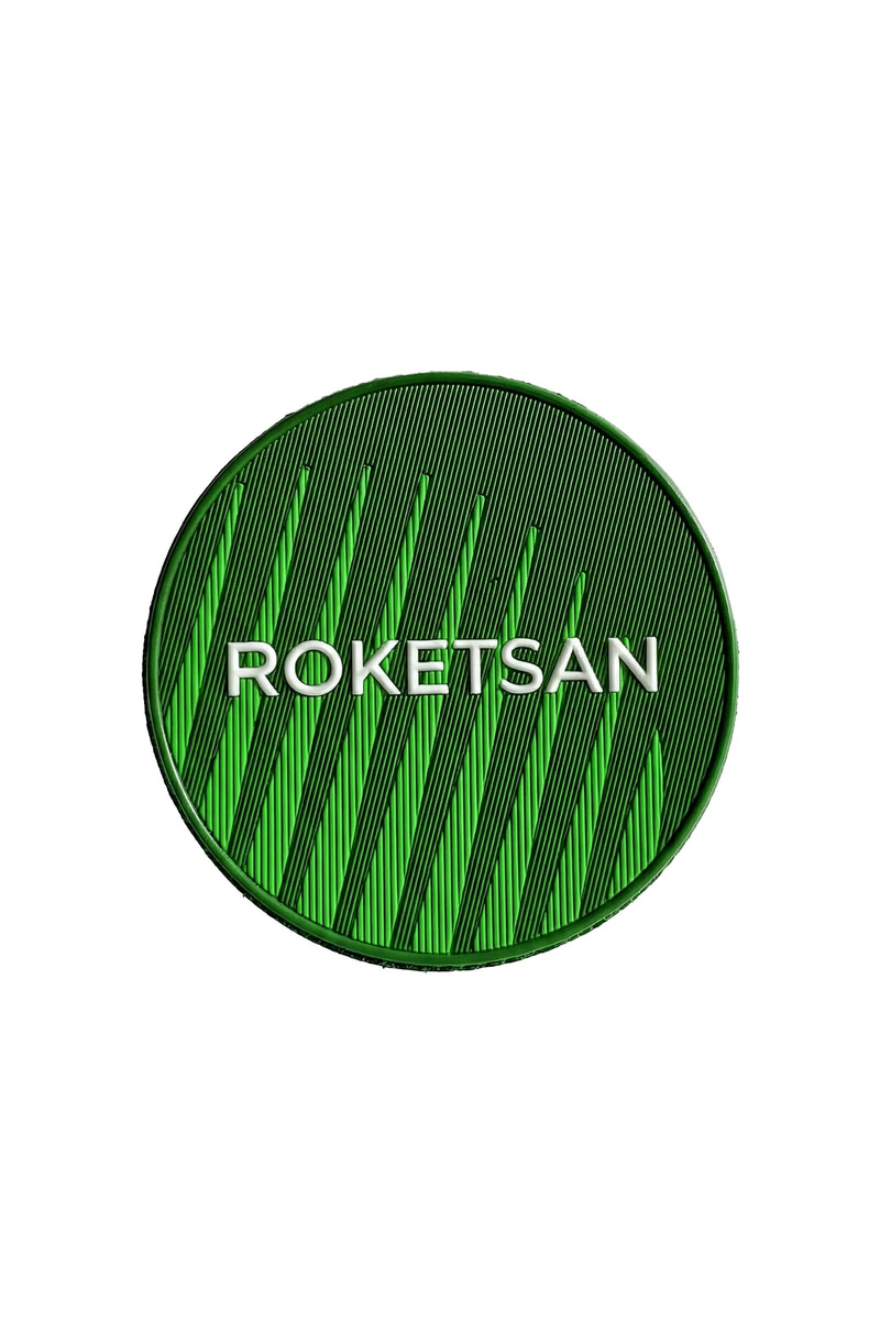 ROKETSAN YEŞİL AMBLEMLİ KOYU YEŞİL PEÇ