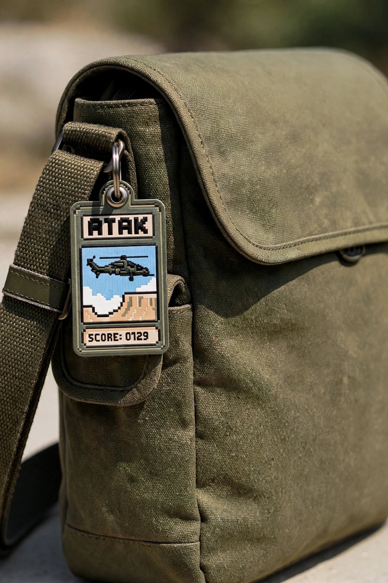 TSKGV ATAK 8-BİT HAKİ ANAHTARLIK