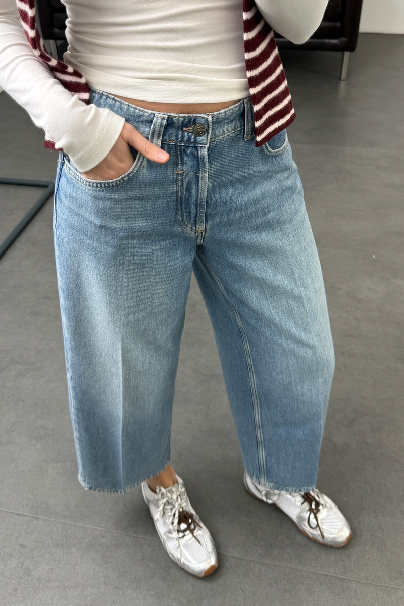 Açık Mavi Ultra Yumuşak Tensel Jean 