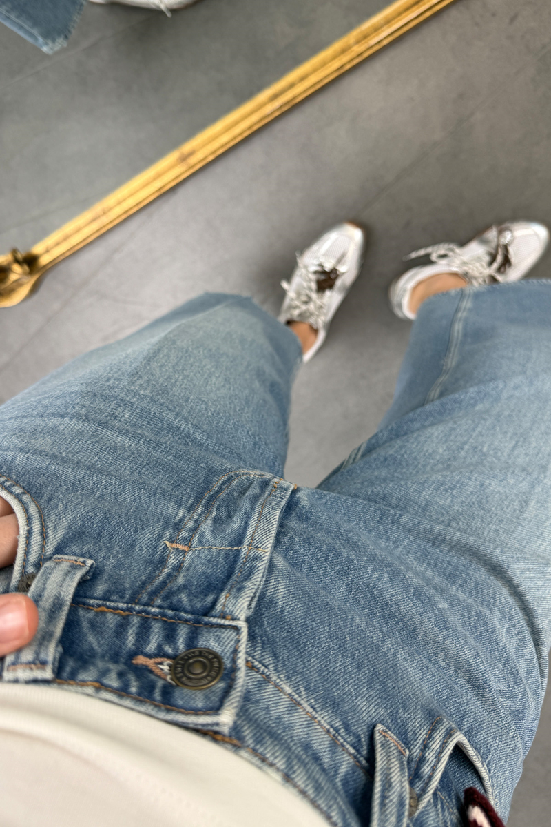 Açık Mavi Ultra Yumuşak Tensel Jean 