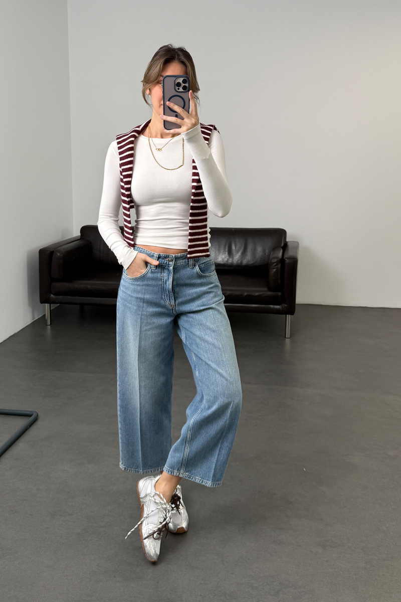 Açık Mavi Ultra Yumuşak Tensel Jean 