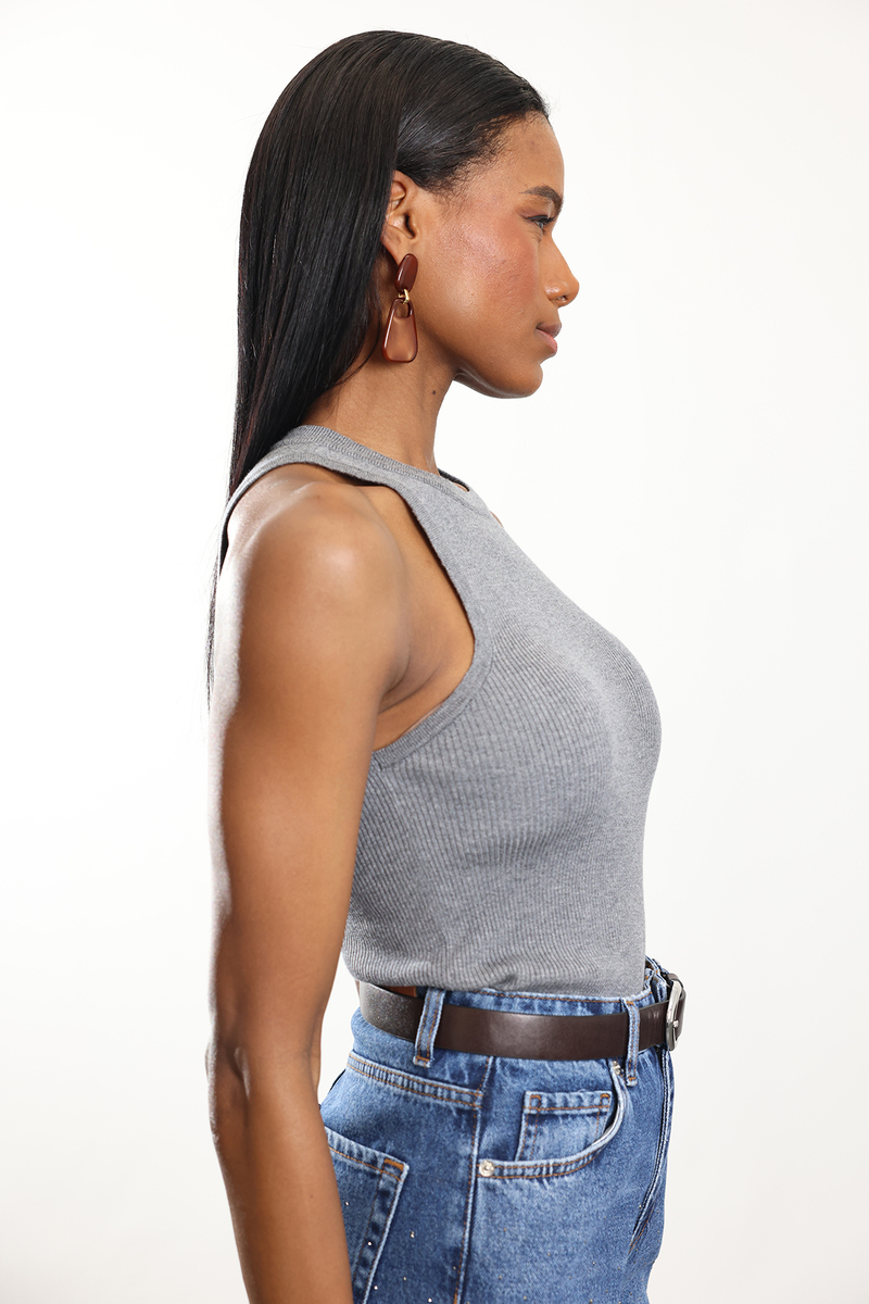 Antrasit Bisiklet Yaka Fitilli Atlet 0001