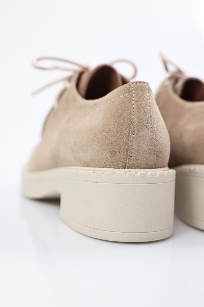 Bej Bağcıklı Loafer 20467