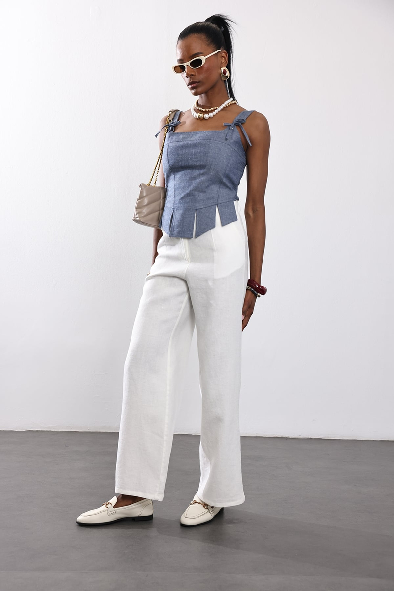 Denim Mavi Rosalie Büstiyer 