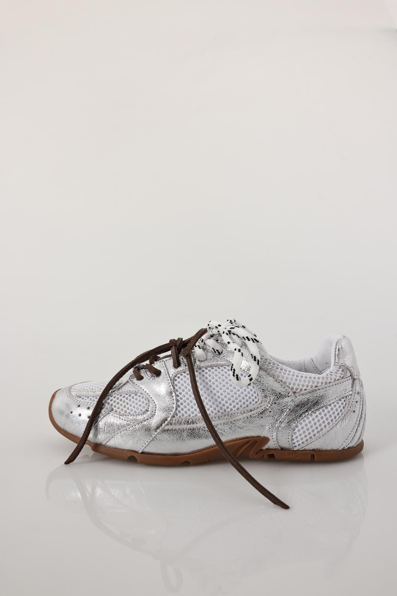 Gümüş Fileli Sneaker 24301